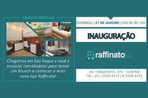 Inaugurao Raffinato Mveis domingo 21/01/18 das 09 s 13h 