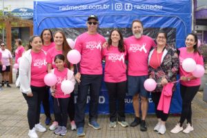 Caminhada Outubro Rosa,19/10/25. Apoio Unimed So Roque 