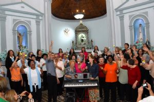 Encontro de Corais na Igreja So Benedito, sbado, 30/09/23 